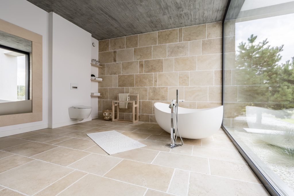 Bathroom tile, interior design ideas from Trinity Surfaces