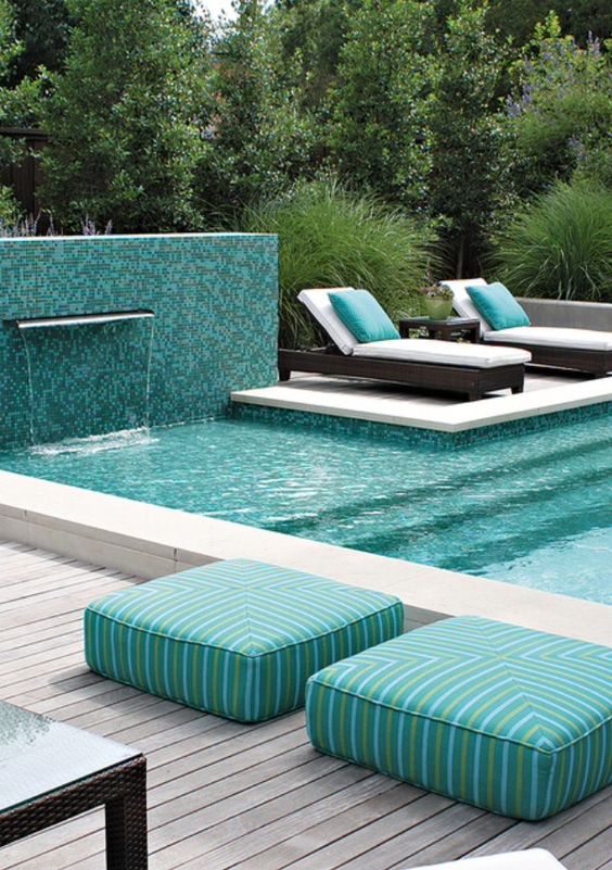 Trinity Surfaces' blog, what is the best pool tile? View more at pinterest.com/trinitysurfaces/jump-in/